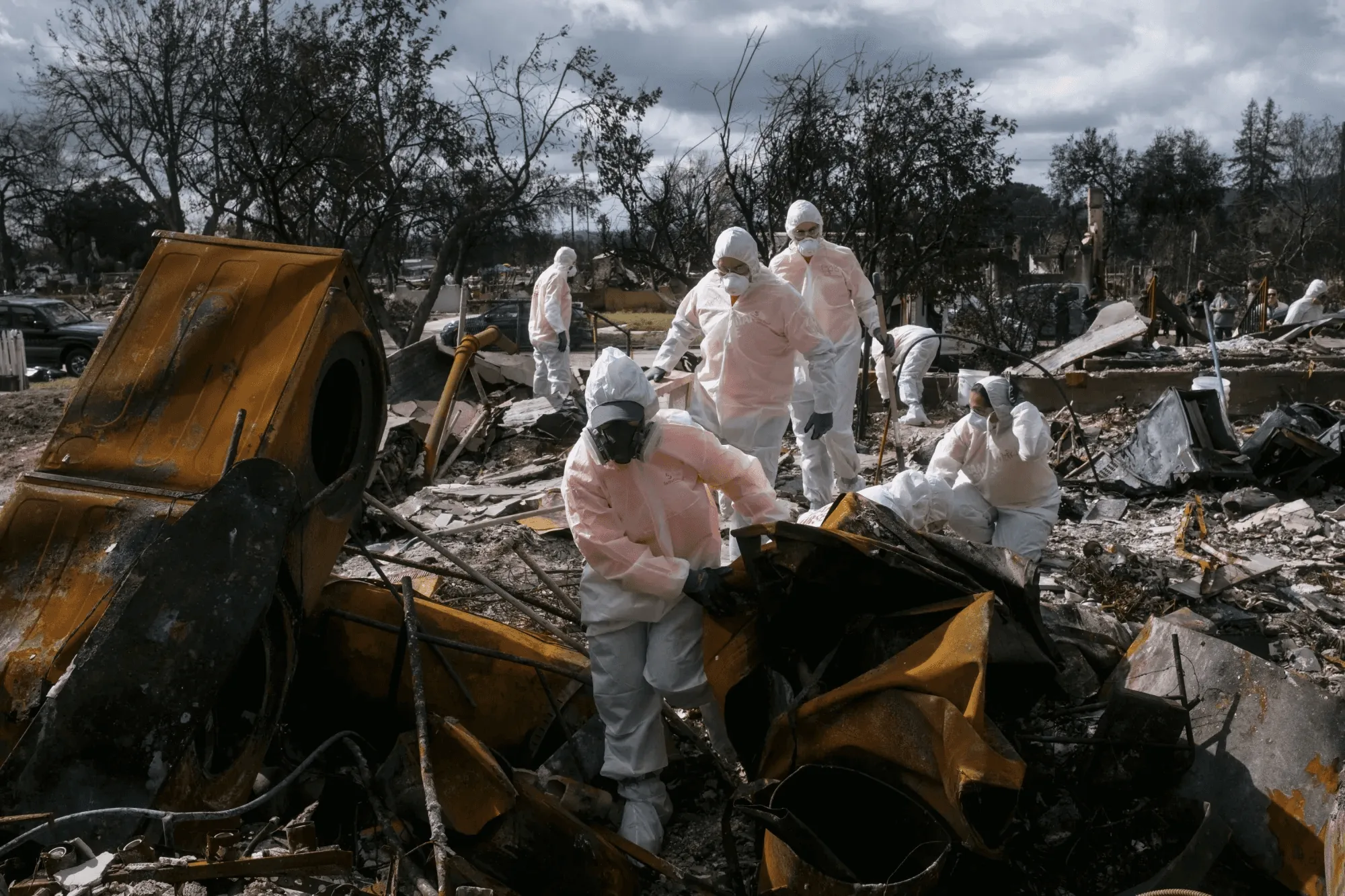Wildfire risk analysis over a residential landscape