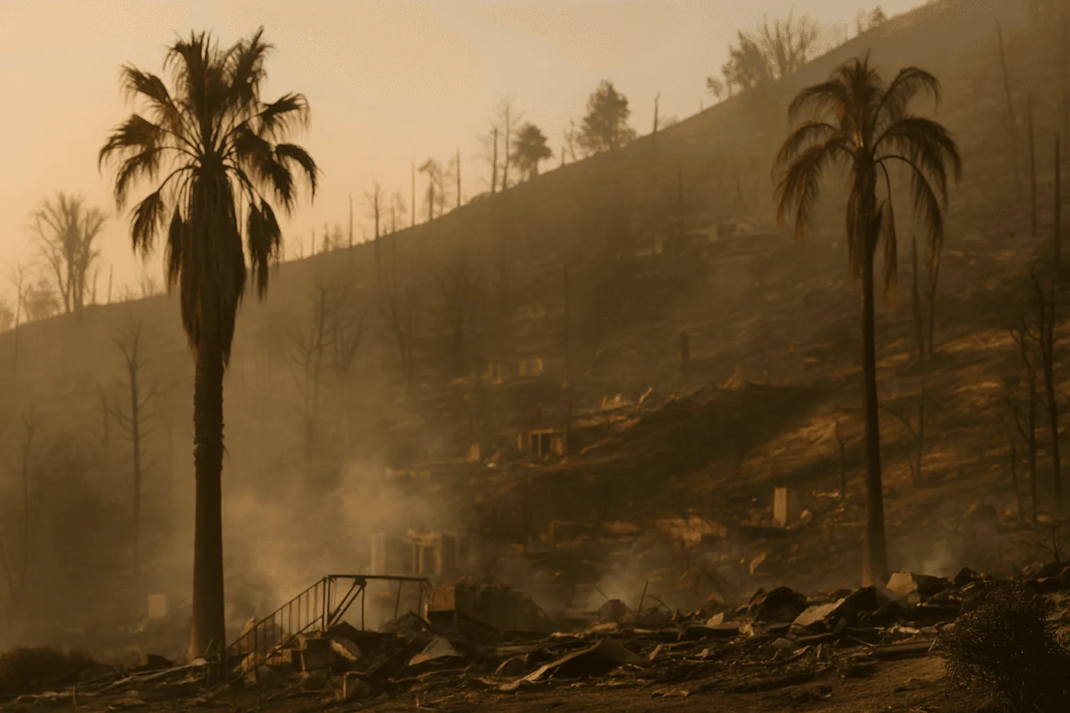 Fire mitigation technology protecting homes in Los Angeles